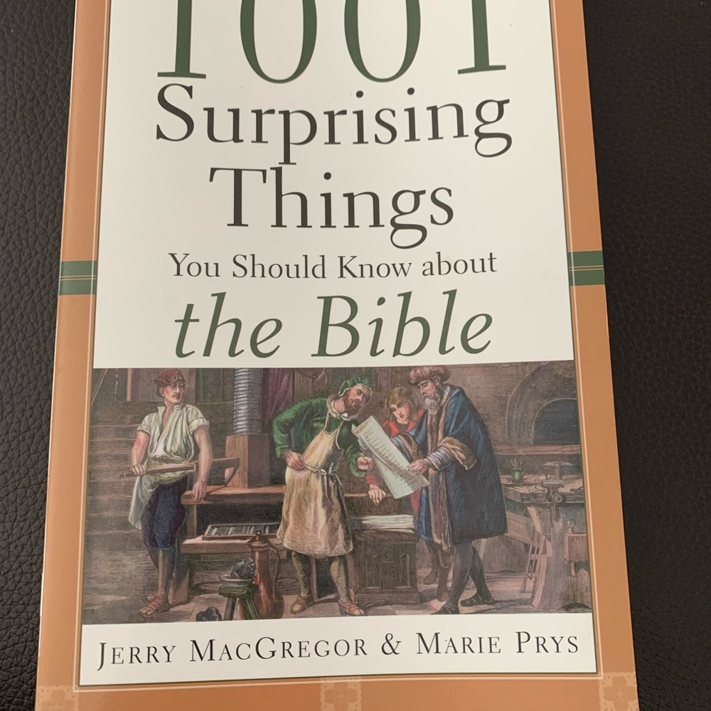 1001 Surprising Things You Should Know About the Bible Paperback Book MacGregor